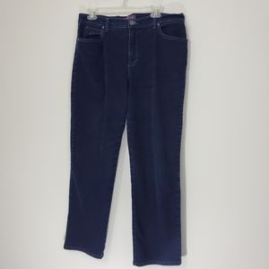 Gloria Vanderbilt Blue Amanda Jeans, Size 14